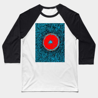 Blood Red Orange Baseball T-Shirt